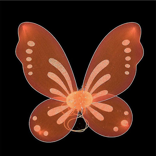 Fairy Genie Wings Costume Toddler Dress Up Butterfly Shaped Wings With Elastic String For Girls A