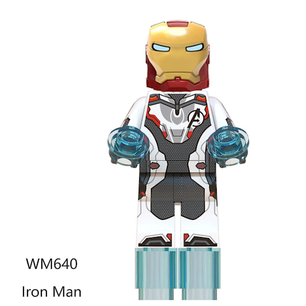 10pc Avengers 4 Superhero Series Iron Man Beauty Team Thor Assembled Building Block Minifigure Toy