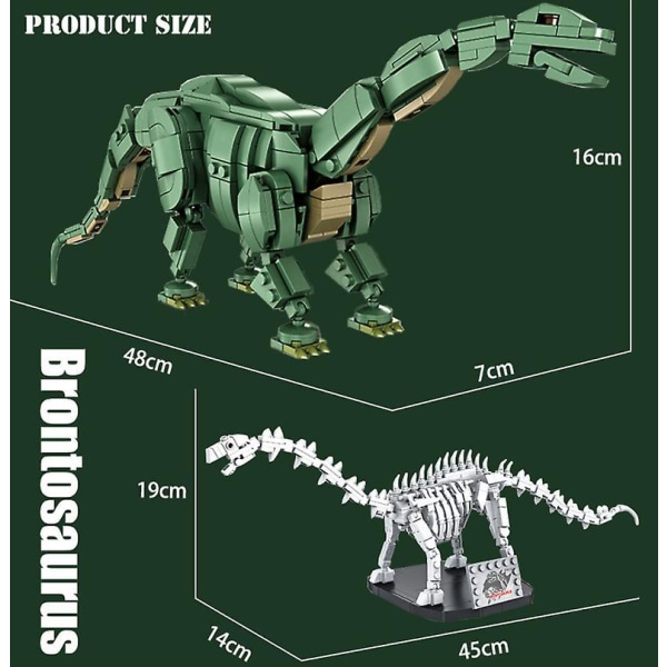 Jurassic Park T. rex Rampage Building Blocks Dinosaur  Toys