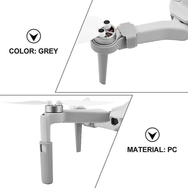 1 Set Landing Gear Extensions Leg Drone Accessory Compatible For Mavic Mini 2