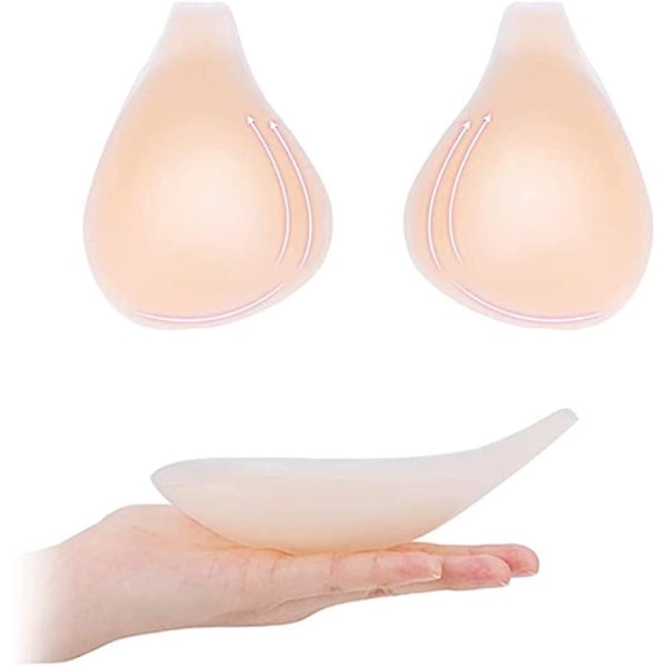 Adhesive Bra For Women Push Up, Premium Silicone Bra Tape Breast Lift Pasties Sticky Bra M/l/xl Cup