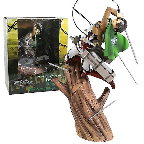 Attack On Titan Mikasa Levi Ackerman Renewal Package Ver. Collection Figure Figurine Model Statue 25cm box