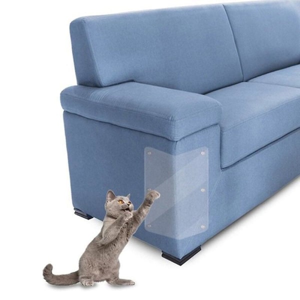 2Pcs couch cat scratch guards mat scraper cat tree scratching claw post protector sofa for cats scratcher paw pads pet furniture M