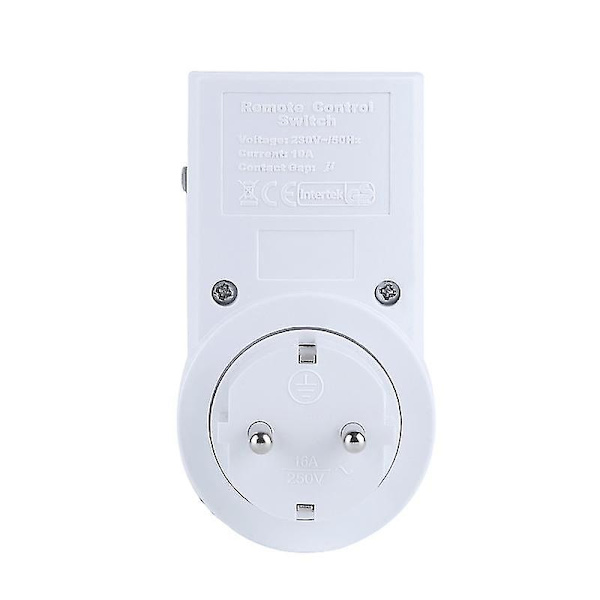 Eu Smart Plug Home Rf Radio Controlled  Remote Control Socket