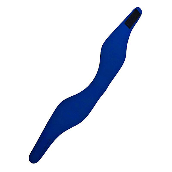 Adjustable Waterproof Swimming Diving Ear Band Headband Earplug For Kid Keep Ear Protection For Water Sports Bathing Accessories Blue Small(51cm)
