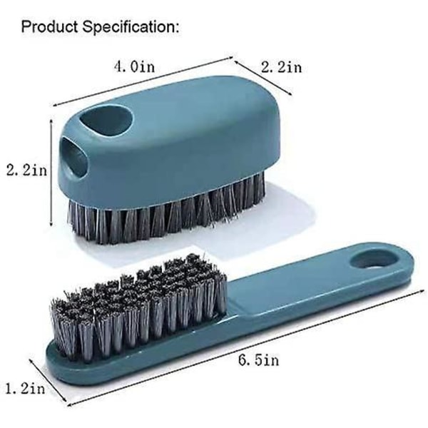 Soft Bristle Laundry Scrub Brush For Cleaning Household Small Shoes Clothes Brush Multifunction