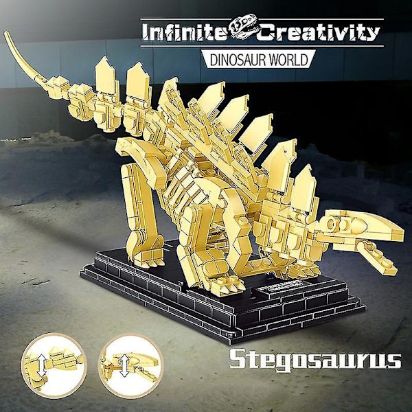 Jurassic Dinosaur Fossils Building Blocks T-rex Mosasaurus Triceratops Velociraptor Animal Toys Christmas Gifts Children Boysc No Original Box