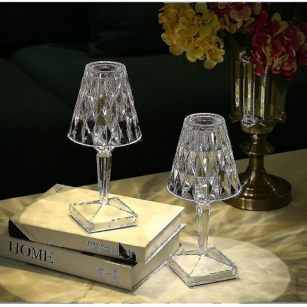 Italian Design Kartell Acrylic Night Light Table Lamp