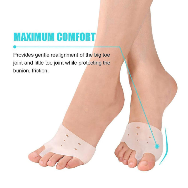 Forefoot Cushion Silicone Toe Spacers