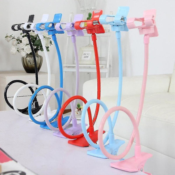 Lazy Mobile Phone Holder Flexible Arm Clip Desktop Cell Phone Bracket Desk Phone Clip Holder
