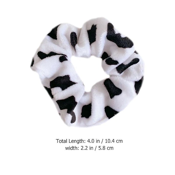 6pcs Zebra Pattern Hair Ring