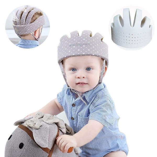 Baby Safety Cap Helmet Infant Toddler Protective Hat Kids Safety Helmet Blue
