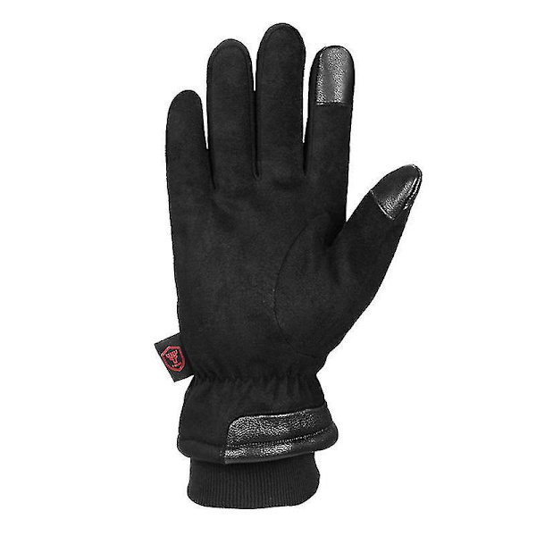 Waterproof Winter Gloves Men Women - Touchscreen Anti-slip Thermal Gif L