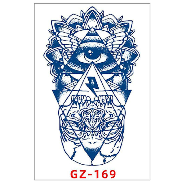 Realistic Temporary Tattoo Sticker Waterproof Long Lasting Diy Fake Tattoo Great Gifts For Women Men GZ169