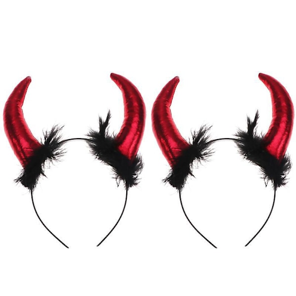 2pcs Horn Headband