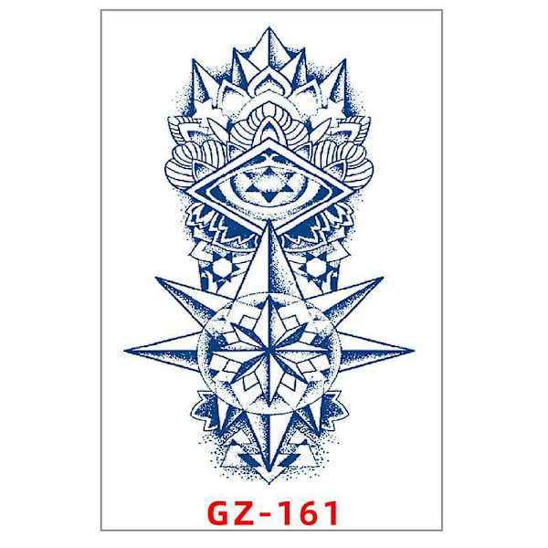 Realistic Temporary Tattoo Sticker Waterproof Long Lasting Diy Fake Tattoo Great Gifts For Women Men GZ166