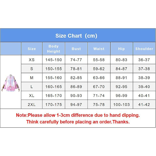 Kawaii Vocaloid Miku Cosplay Wig Costume Japan Midi Dress Beginner Future Female Halloween Girl's Cloth Pink Full set XXL