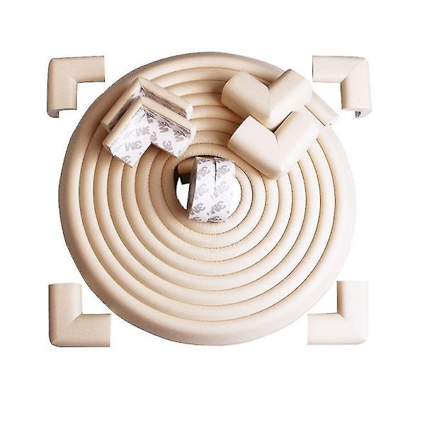 Tritina Corner And Edge Guards ,14ft (4.3m) [ 13ft Edge Cushion + 8 Corner White