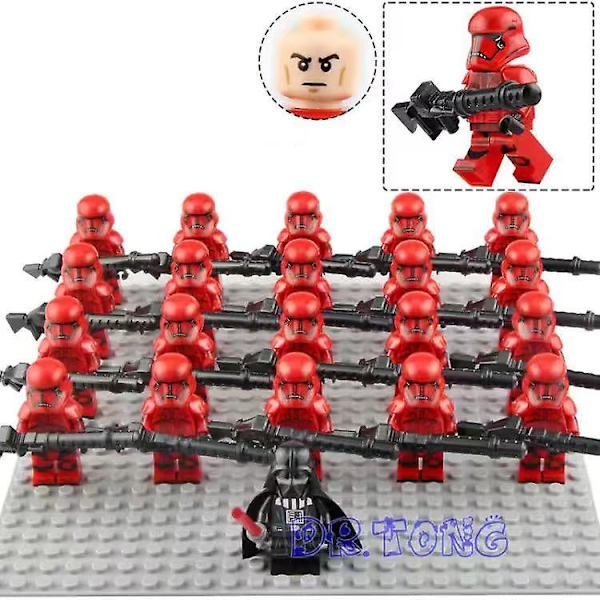 21 stk. Star Wars 322 Legion Clone Soldier Byggeklodser Miniature Samlede Legetøj til Børn Star Troopers-3