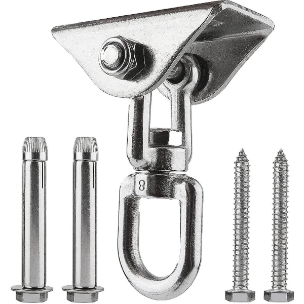 Heavy Duty Ceiling Hook, 500kg Hanging Chair Bracket Stainless Steel 360