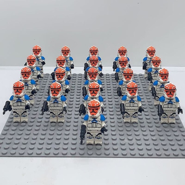 21pcs Star Wars Empire Storm Trooper Minifigures Kids Toys