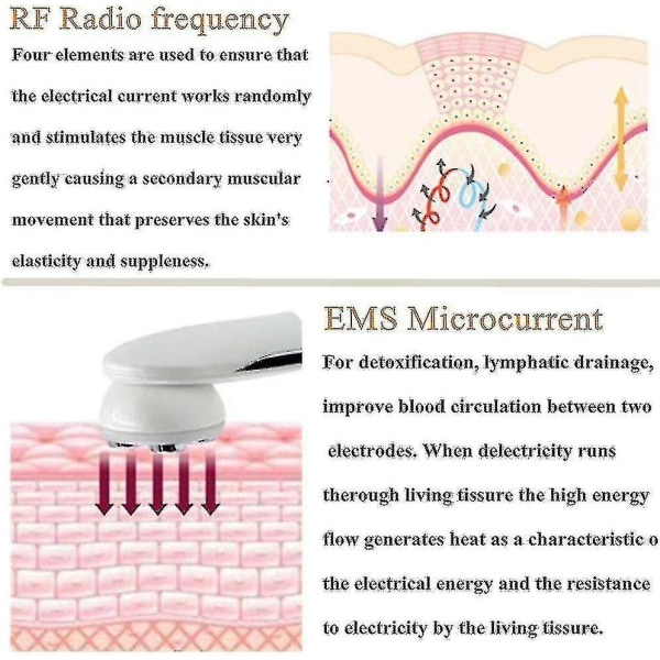 Rf Beauty Device, Facelift  Firming Led Photon Face(white)