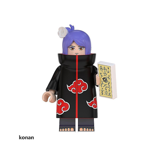 Naruto Building Blocks Series Uzumaki Naruto Haruno Sakura Minifigures Assembled Puzzle Children's Gifts