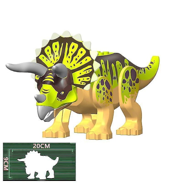 2023 Moc Iso Jurassic Dinosaurusten Maailma Spinosaurus Ankylosaurus Dino Rakennuspalikkamalli Tee-se-itse Palikat Opettavaiset Lelut Lahjat L26