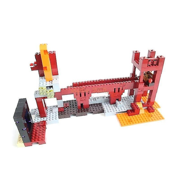 Building Blocks The Nether Fortress Model Bricks Sets Gifts Toys For Children Kids Boys Girls