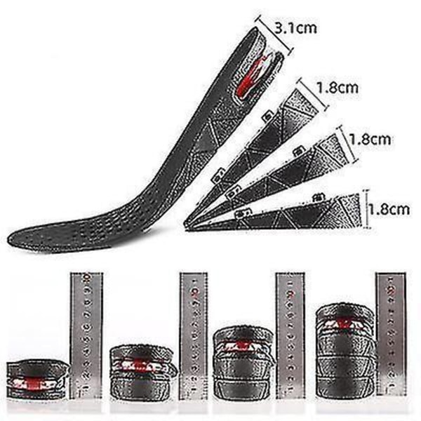 Comfortable, Breathable, Removable Inner Height-increasing Insole,height-increasing Pad