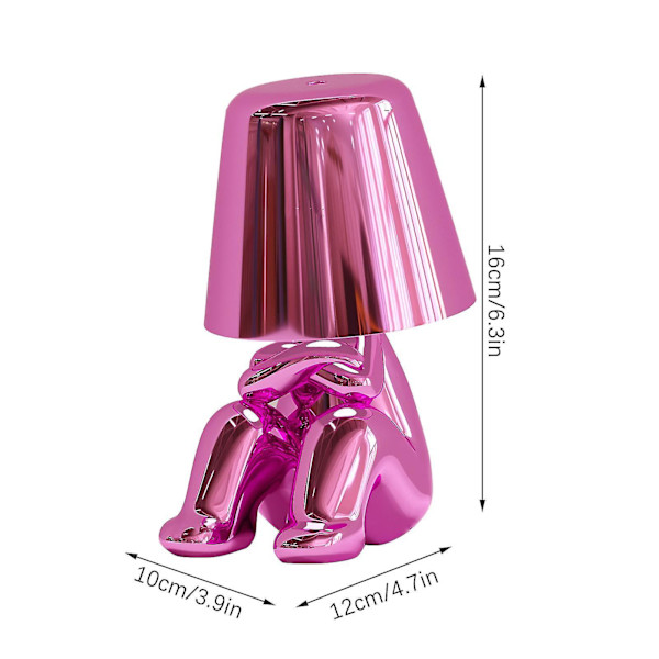 Little Golden Man Led Table Lamps Touch Control Dimmable Lamp Bar Night Light Multicolor