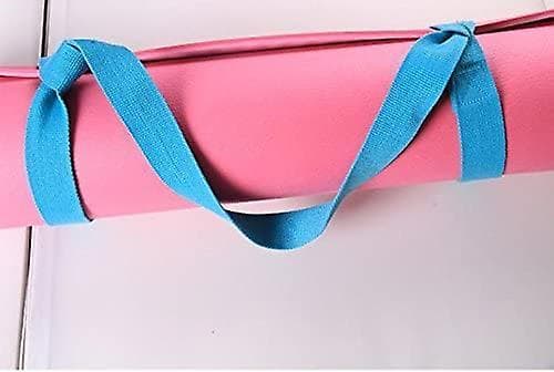 Slitesterk Yogamatte Sele Stropp, Yogamatte Bærestropp Blue