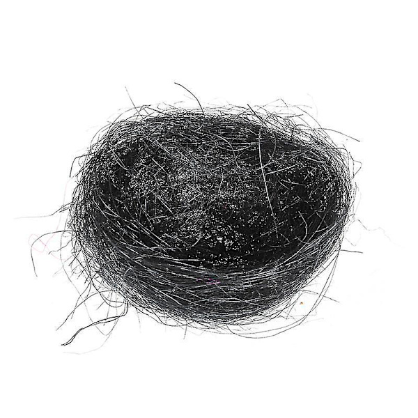 3pcs Artificial Nest Easter Mini Colored Thread Bird Nests For Candies Eggs (royal Blue)