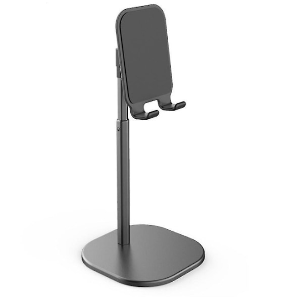 Dual Rotating Shaft Foldable Desktop Lazy Mobile Phone Ipad Com k1Black