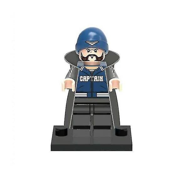 8pcs Superhero Series Assembled Building Block