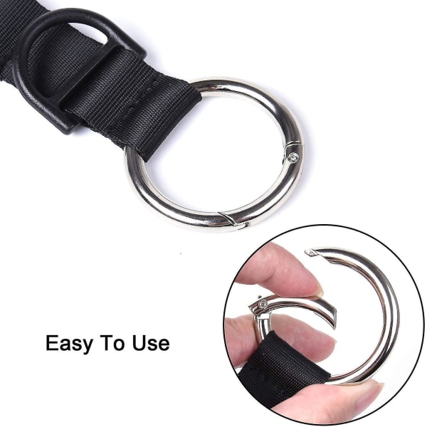 Add A Bag Luggage Strap Jacket Holder Gripper, Heavy Duty Baggage Suitcase Straps Nylon