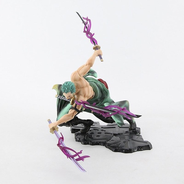 Anime Character One Piece Zoro Figure Roronoa Zoro Three Tho With box