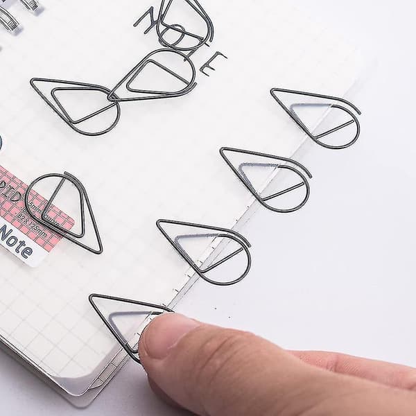 100pcs Paper Clips , Durable  Rust Resistant Paper Clips Ideal For Office School And Personal Document Organization