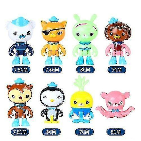 Octonauts Octopus Castle Toy Barnacles Kwazii Peso Shellington Dashi Action Figures Action Figures