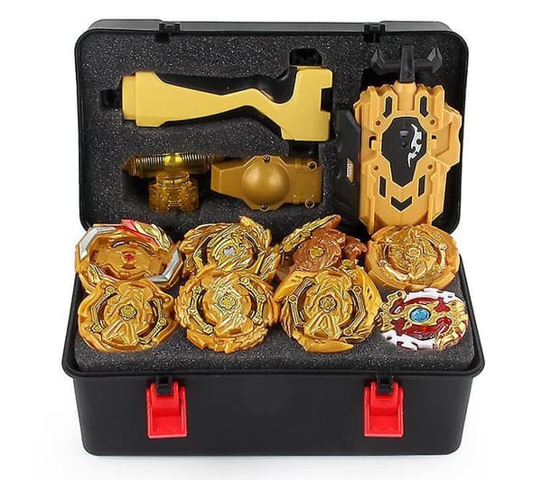 8pcs Beyblade Set With Launcher Kids Box Gift