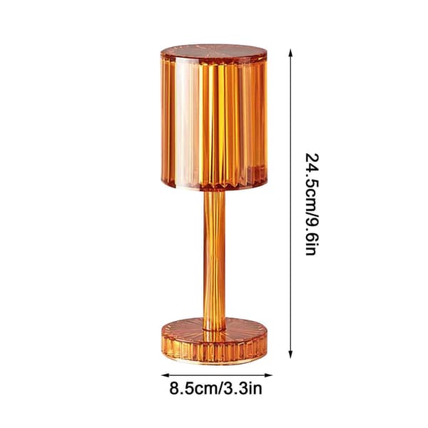 Bar Restaurant Romantic Atmosphere Table Lamp Charging Crystal Table Lam