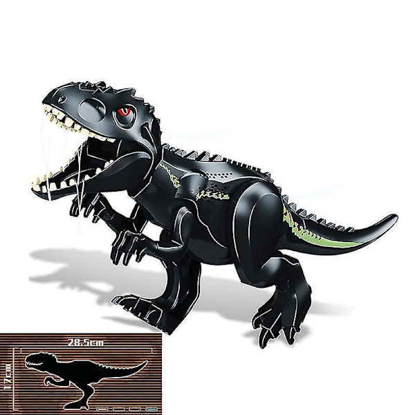 36 Style Big Jurassic Dinosaur World Spinosaurus Ankylosaurus Dino Building Block Moc Model Diy Bricks Educational Toys Gift L08