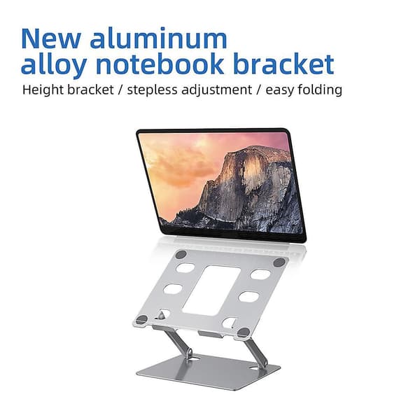 Aluminum Alloy Tablet Stand Cooling Bracket Adjustable Laptop Holder Organizer