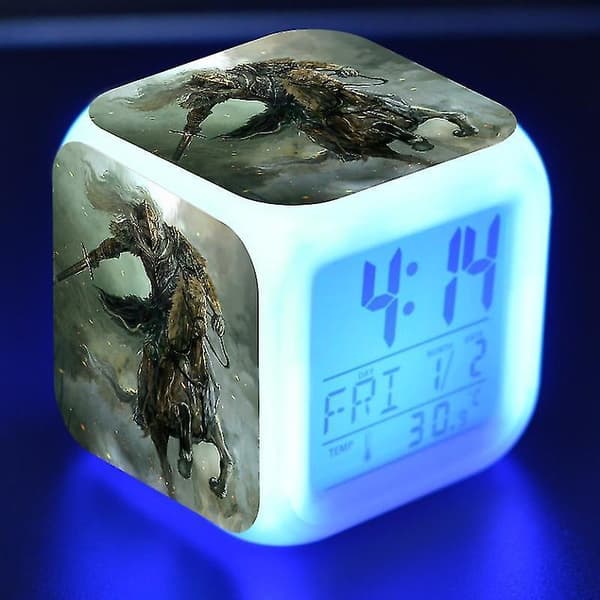 Vorallme Antik Ring, Ældre Ring, Eldon Ring Led Lysende Vækkeur-stil 14