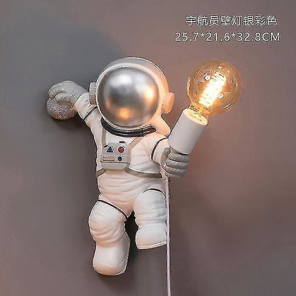 Astronaut Desk Lamp Art Deco Resin Lamp Living Room Loft Decoration (wall Lamp Strip)