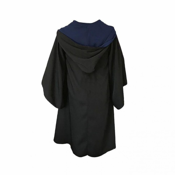 Harry Potter 6pc Set Magic Wizard Cosplay Fancy Dress Cape Cloak Costume blue 155cm