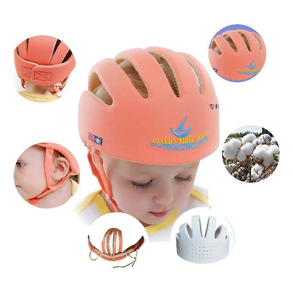 Baby Safety Cap Helmet Infant Toddler Protective Hat Kids Safety Helmet Blue