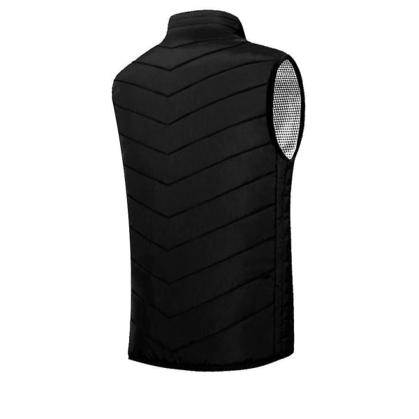 Electric Rechargeable Lightweight Women's Heated Vest BLACK L