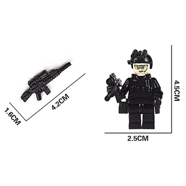 Assembled Building Blocks, Military Special Forces-soldiers Figures