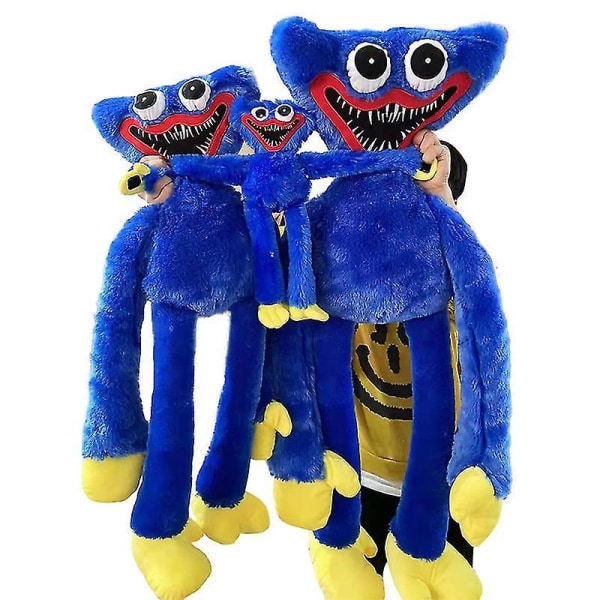 100cm/80cm/40cm/20cm Poppy Playtime Plush Toy Character Huggy Wuggy Doll blue 100cm
